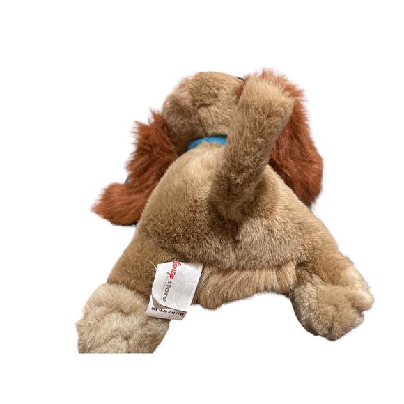 The Disney Store Vintage Lady And The Tramp 12” Bean Bag Stuffed Plush Dog Toy - Picture 4 of 10